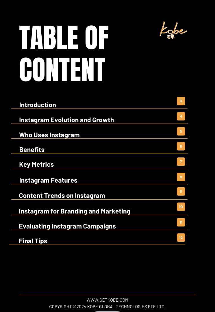 Instagram Handbook 2024